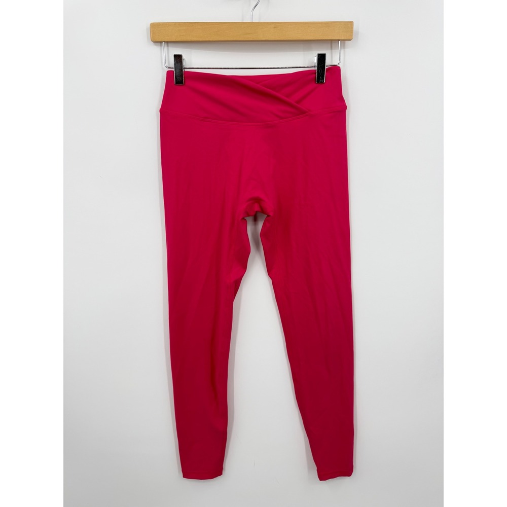 Oner Active Effortless Leggings Women M UK L Pink Crossover Waist ONERU005R